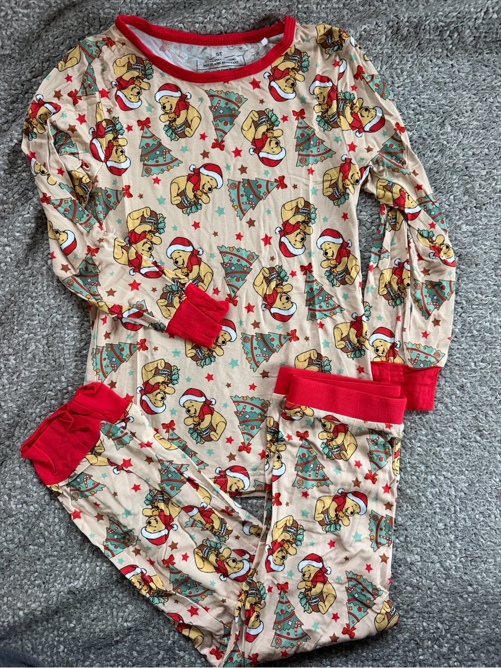 Pooh Christmas Bamboo PJ Set